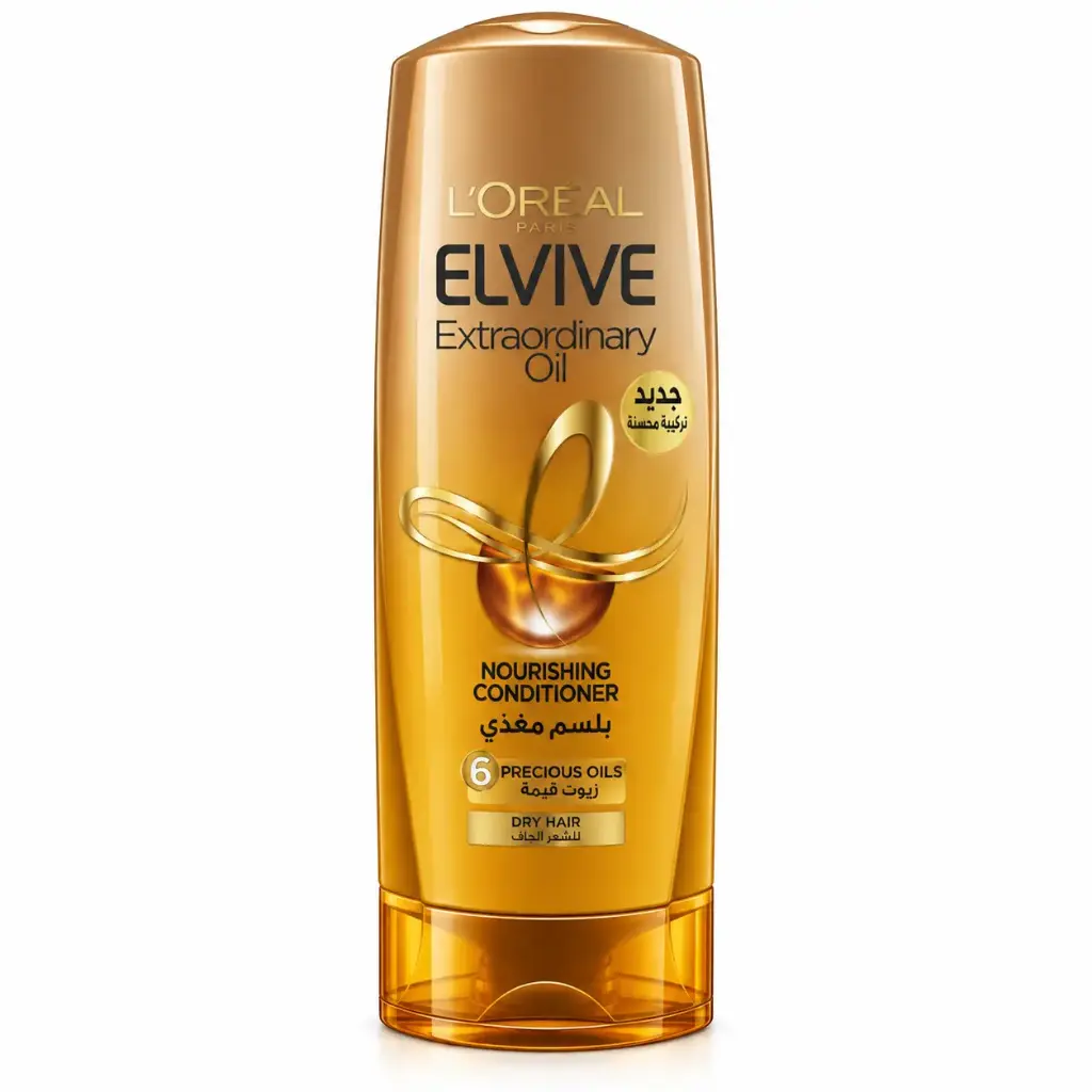 لوريال الفيف بلسم زيوت مغذية خصم 15% - Loreal Elvive Conditioner Oil Care Offer 15% (360ml)