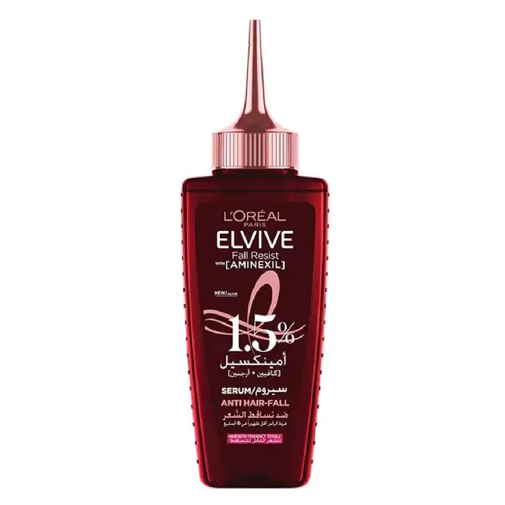 لوريال الفيف سيرم ضد تساقط 1.5% امينكسيل - Loreal Elvive Serum Anti Fall 1.5%Aminexil (102ml)