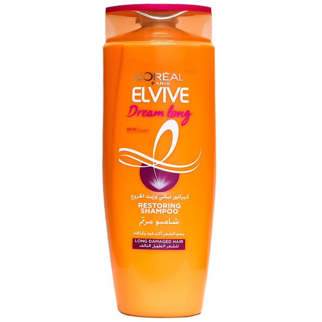 لوريال الفيف شامبو - Loreal Elvive Shampoo (400ml, طول الاحلام, بدون)