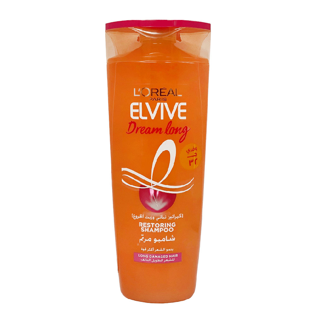 لوريال الفيف شامبو طول الاحلام وفرى 32 جنية - Loreal Elvive Shampoo Dream Long Offer 32EGP (400ml)