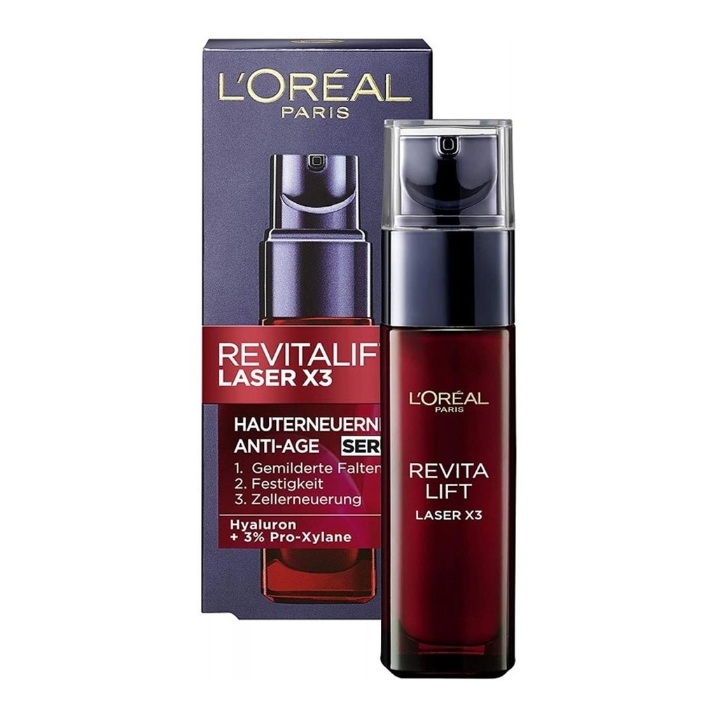 لوريال ريفايتاليفت - Loreal Revitalift (سيرم, طول اليوم, 30ml, ليزر X3, بدون)