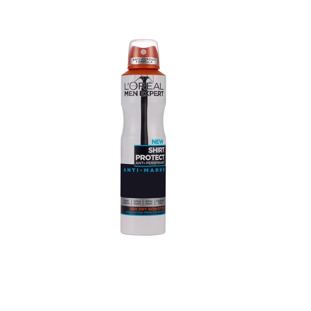 لوريال سبراى - Loreal Spray (men, 250ml, Shirt Protect Blue)