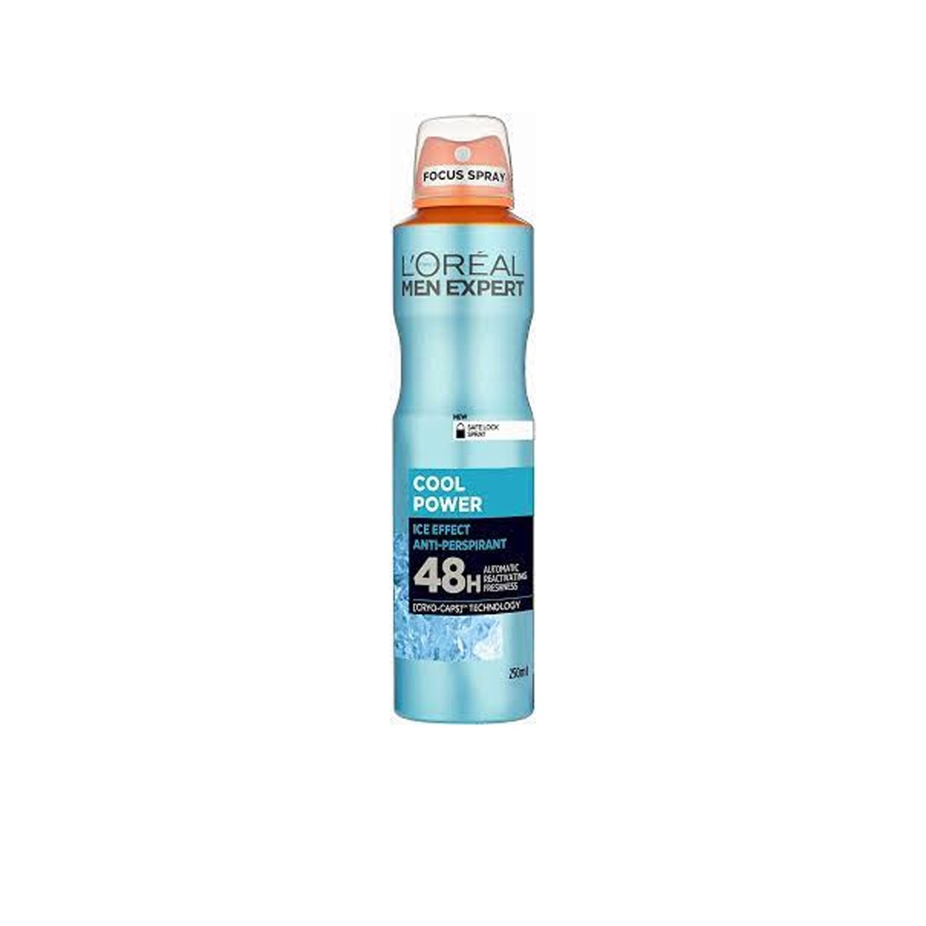 لوريال سبراى - Loreal Spray (men, 250ml, cool Power)