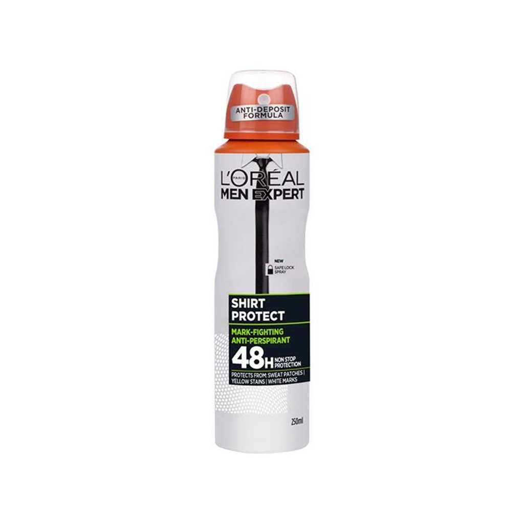 لوريال سبراى - Loreal Spray (رجالى, 250ml, شيرت بروتكت اخضر)