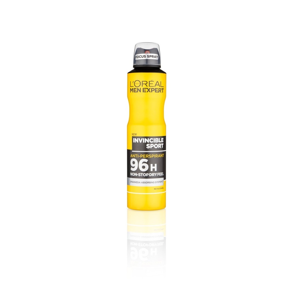 لوريال سبراى - Loreal Spray (رجالى, 250ml, انفيزيبل سبورت)