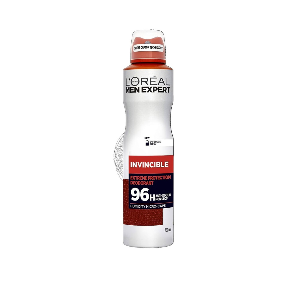 لوريال سبراى - Loreal Spray (men, 250ml, Invincible)