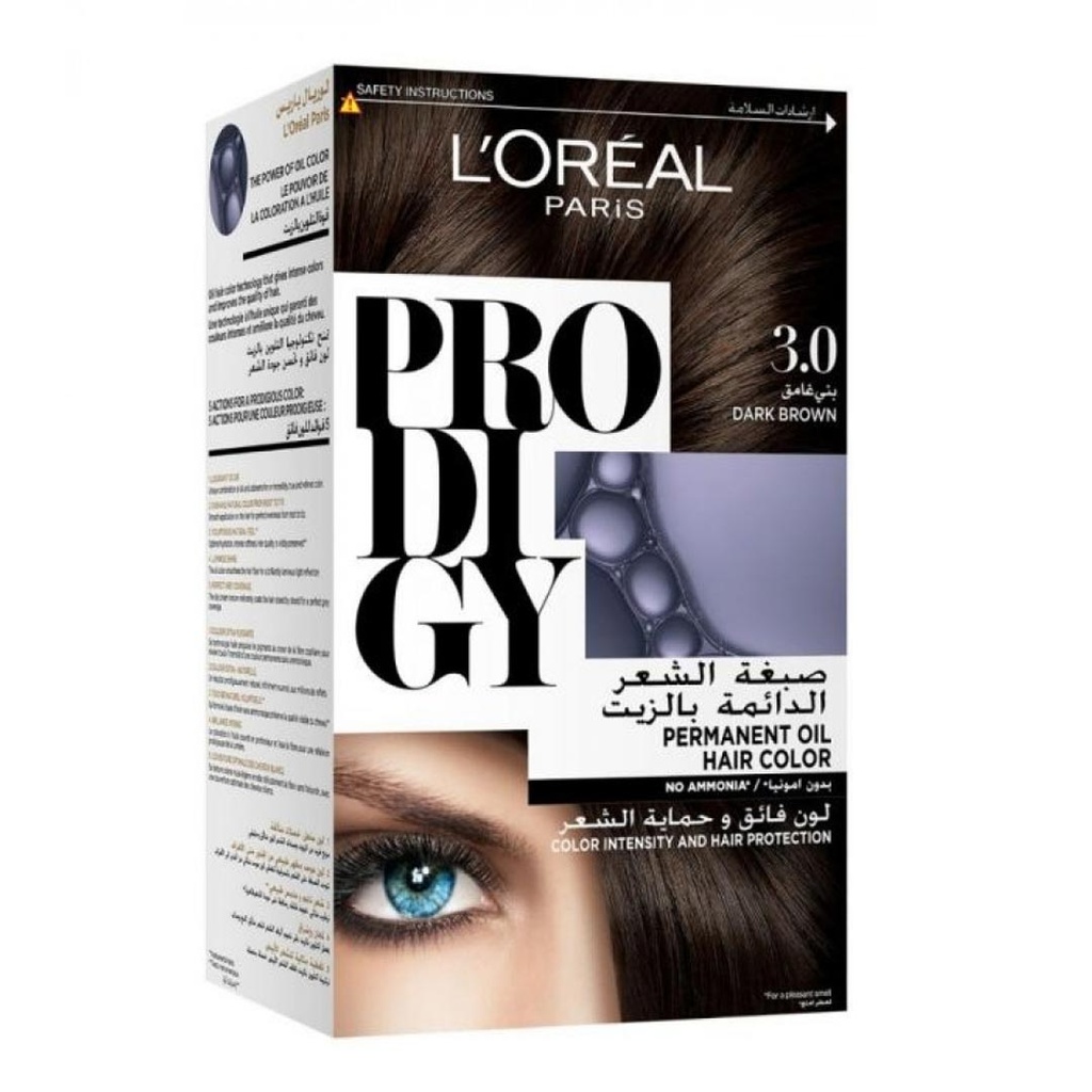 لوريال صبغة - Loreal Color (برودجى, 60g, بدون, بنى غامق 0-3)