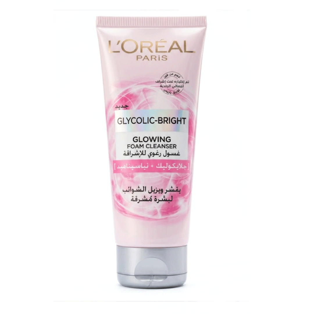 لوريال غسول رغوي جلايكوليك - Loreal Foam Cleanser Glycolic