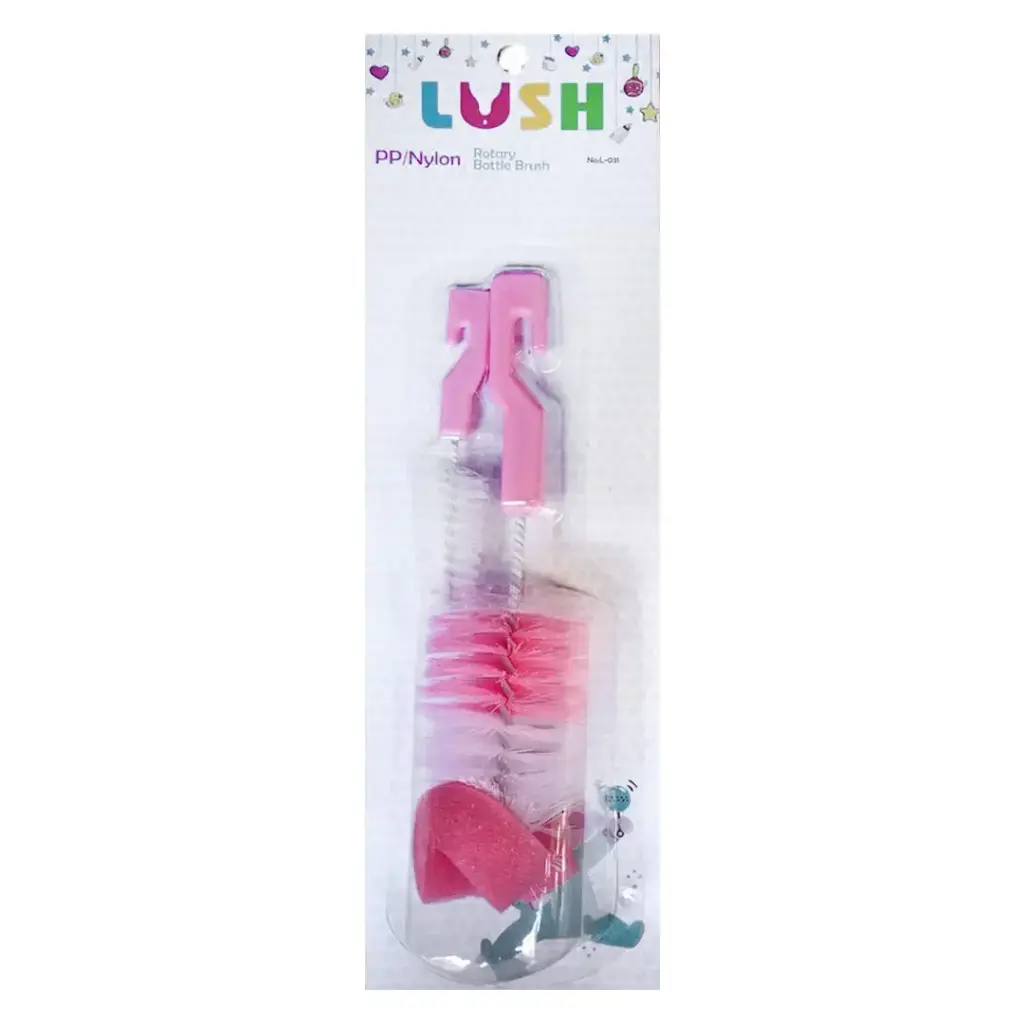لوش فرشاة تنظيف ببرونة - Lush cleaning bottle brush No:L-031