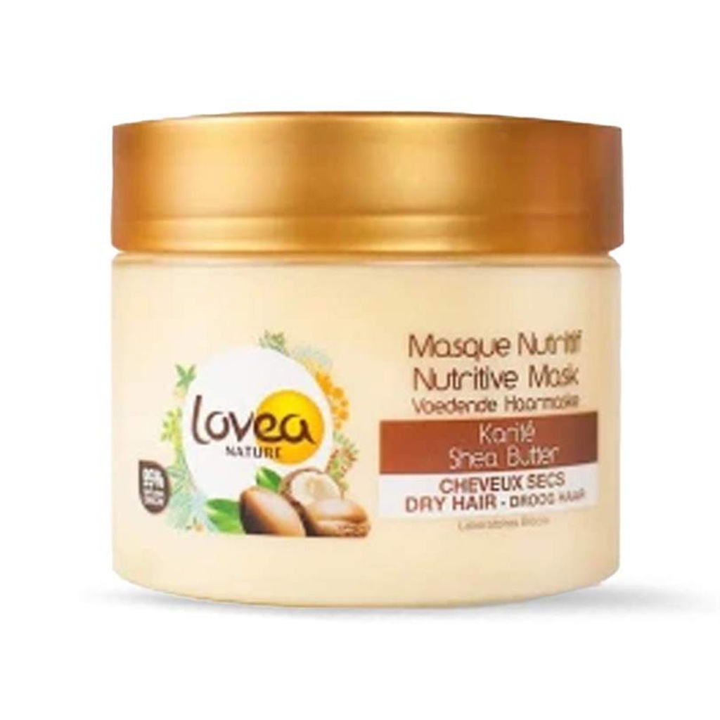 لوفيا حمام كريم - Lovea Hair Mask (500ml, زبدة شيا)