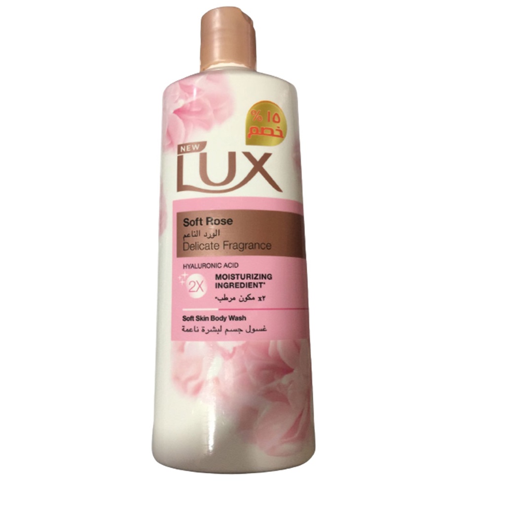 لوكس شاور ورد ناعم - Lux Shower Soft Rose (500ml, discount 15%)