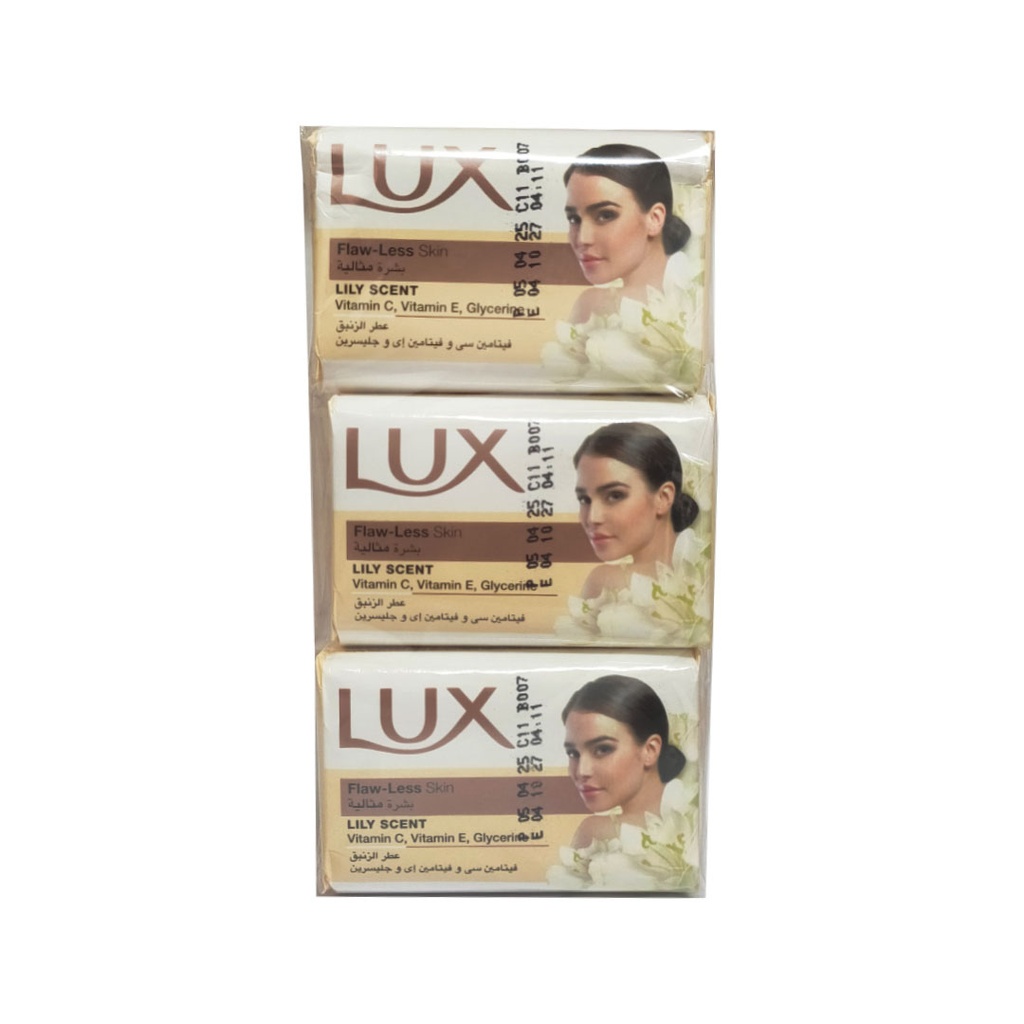 لوكس صابون بشرة مثالية - Lux Soup Flaw Less Skin 6Pcs (75g)