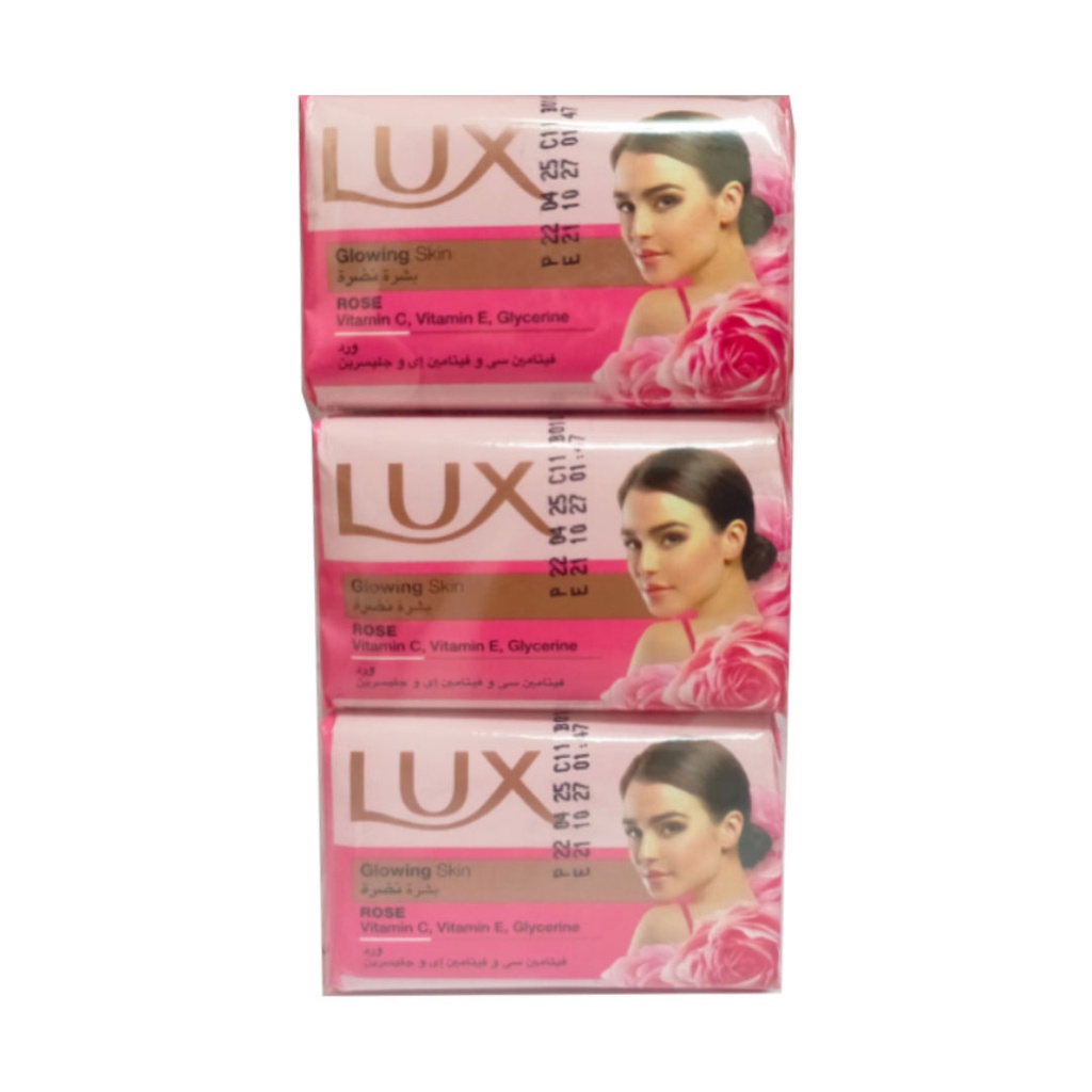 لوكس صابون بشرة نضرة - Lux Soap Glowing Skin 6Psc (75g)