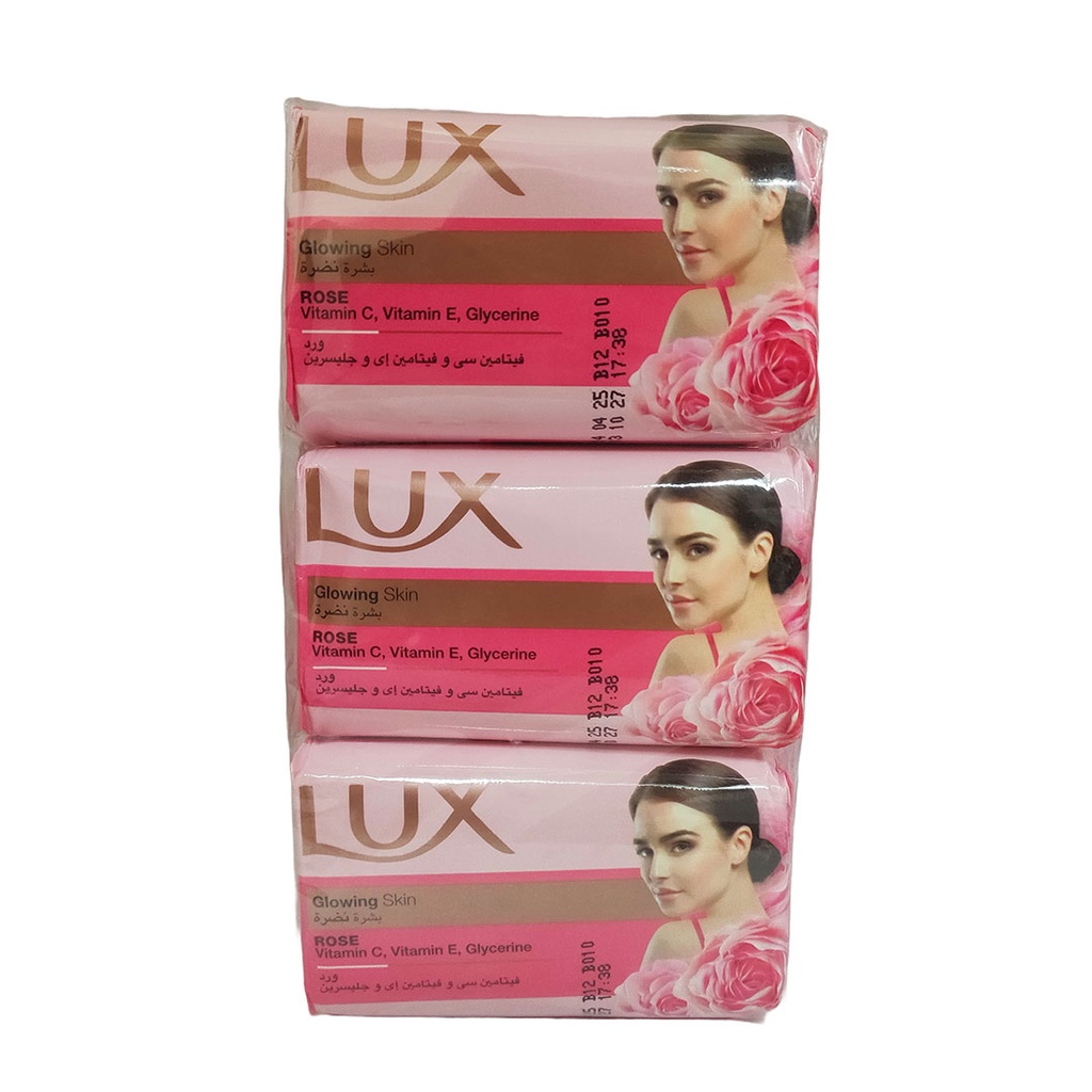 لوكس صابون بشرة نضرة - Lux Soap Glowing Skin 6Psc (115g)