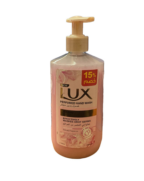 لوكس هاند ووش - Lux Hand Wash (500ml, الورد الناعم, خصم 15%)