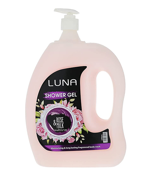 لونا شاور - Luna Shower (2L, ورد&حليب)