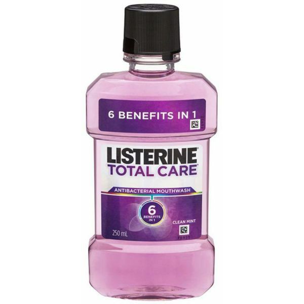 ليسترين غسول الفم مذاق اكثر اعتدالا - Listerine Mouth Wash Milder Taste (250ml, توتال كير)