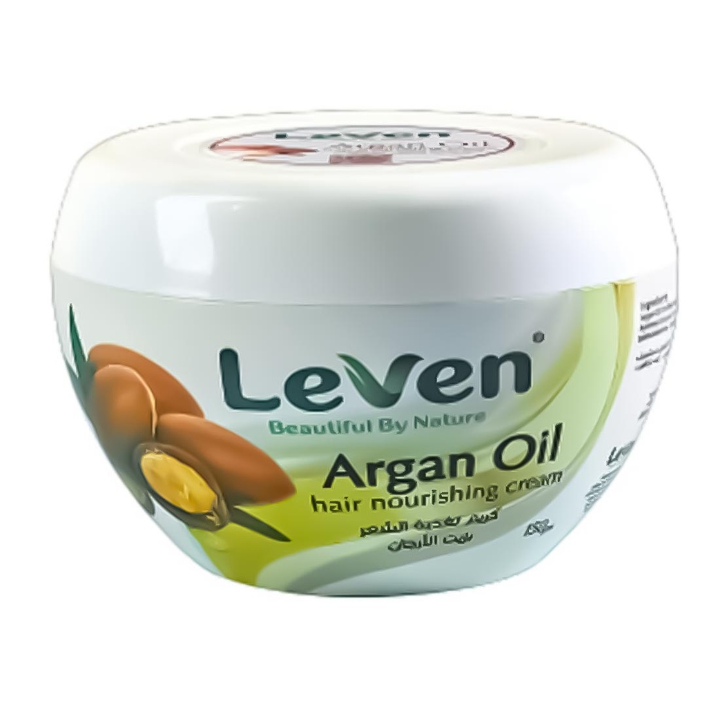 ليفين كريم شعر - Leven Hair Cream (150g, Argan)