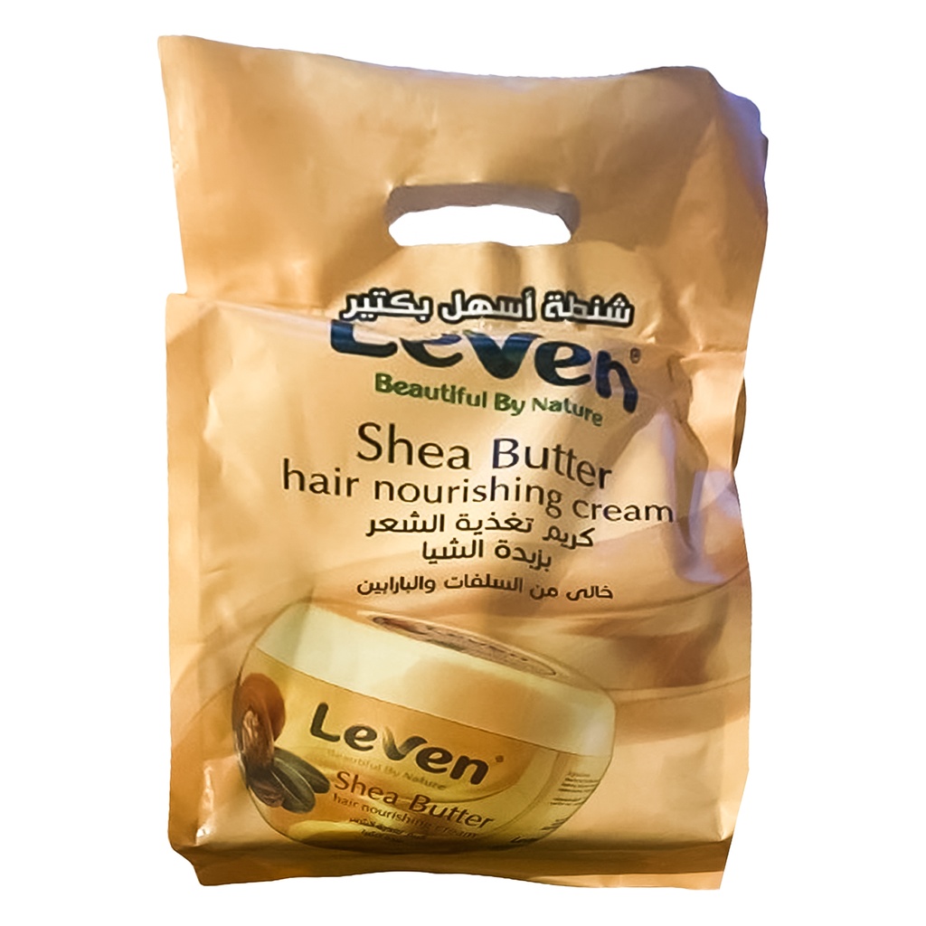 ليفين كريم شعر - Leven Hair Cream (7ml, Shea butter)