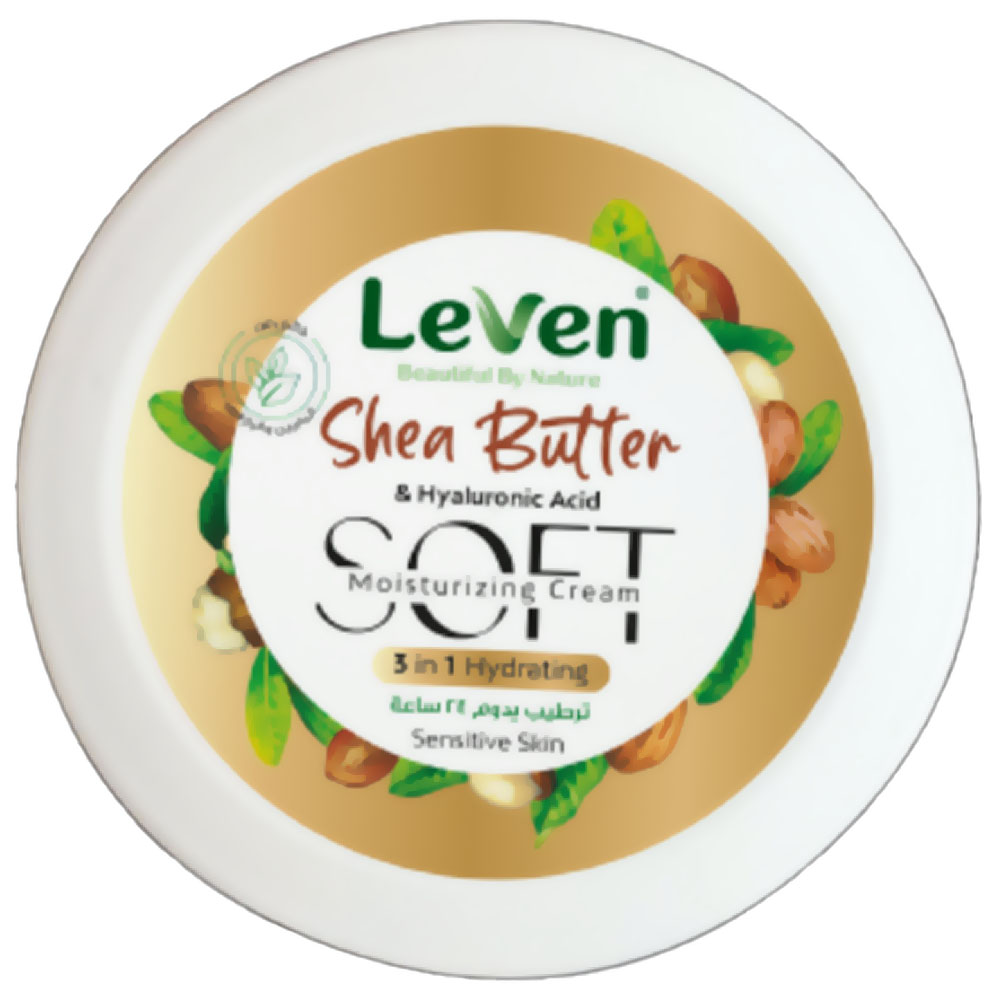 ليفين كريم مرطب - Leven Moisturizing Cream (75ml, زبدة شيا)
