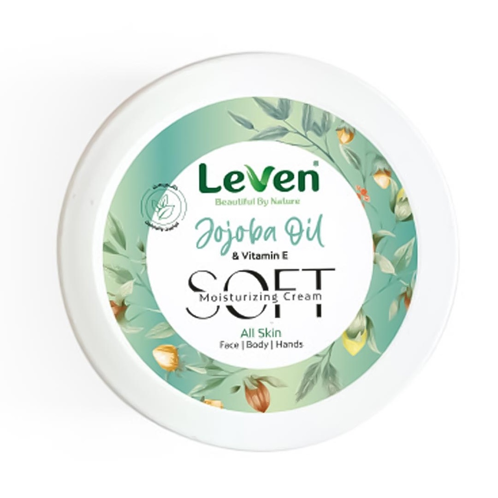 ليفين كريم مرطب - Leven Moisturizing Cream (75ml, Jojoba)