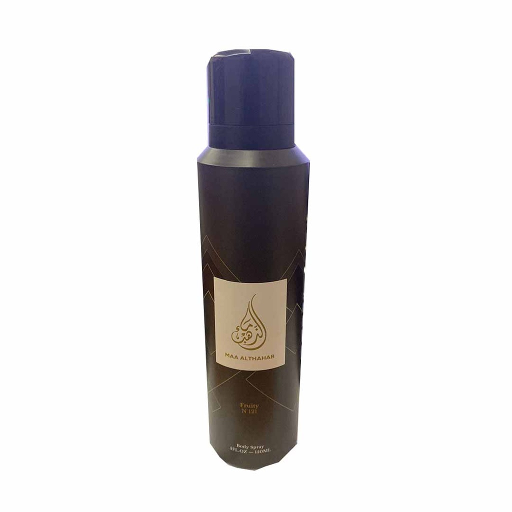 ماء الذهب سبراى - Maa Althahab Spray (150ml, فروتى ان 121)