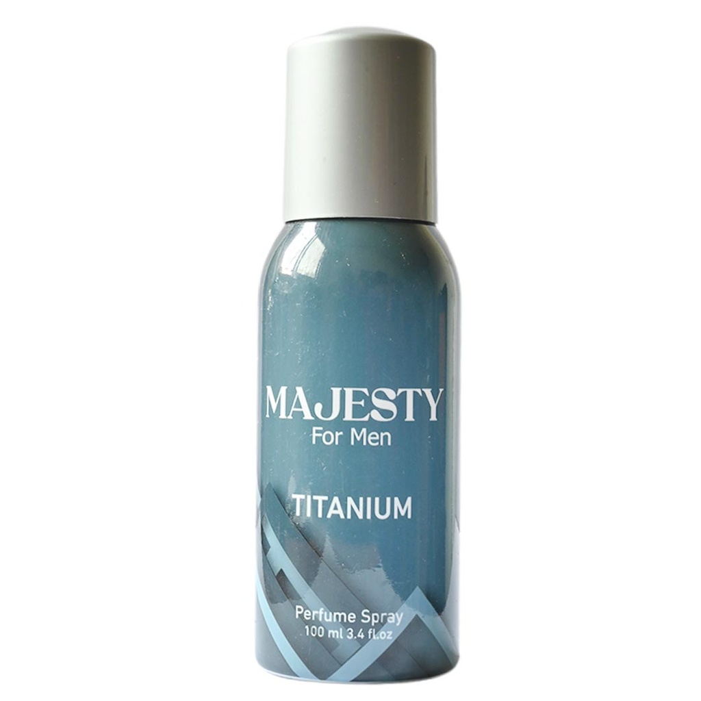 ماجيستى سبراى رجالى - Majeesty Spray Men (100ml, تيتانيوم)