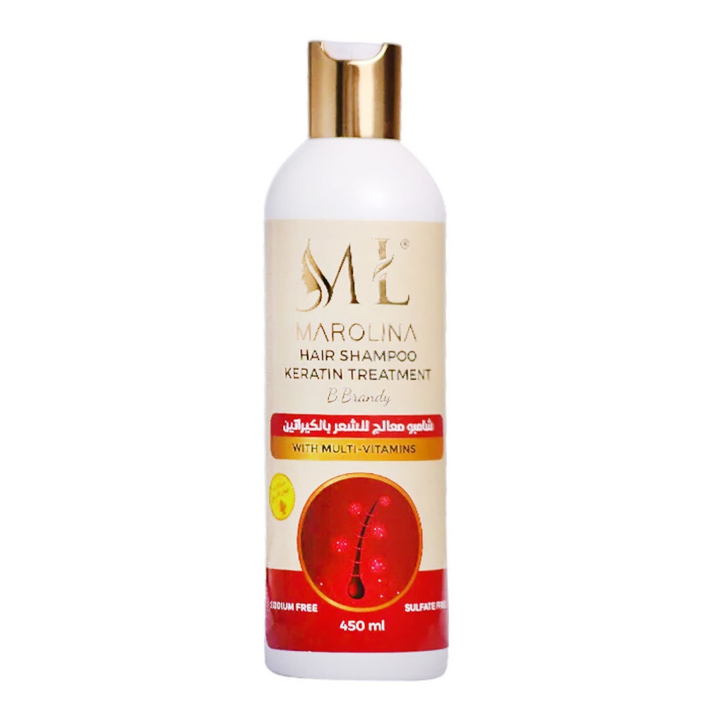 مارولينا شامبو كيراتين - Marolina Shampoo Keratin (450ml)
