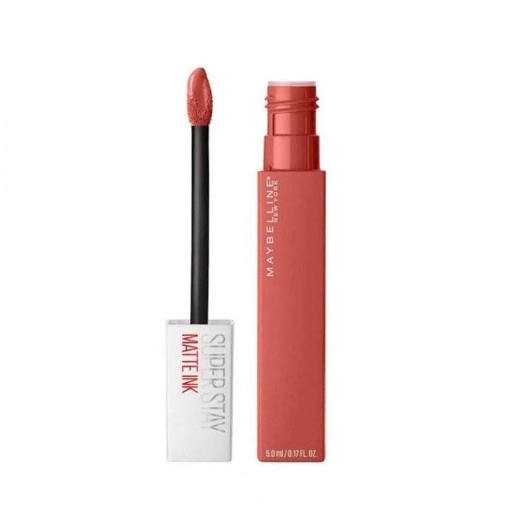 مايبلين  سوبر ستاى مات روج سائل - MAYBELLINE Super Stay Matte Ink  LipStick  (5ml, 130 Self Starter)
