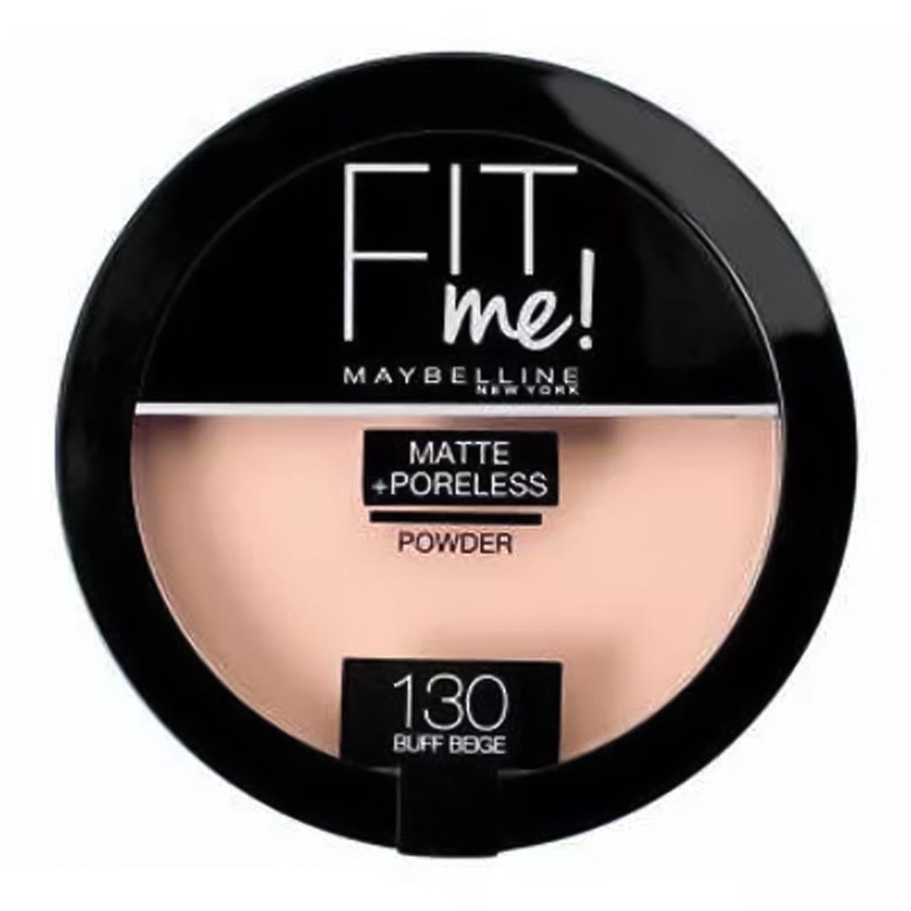 مايبلين فيت مى بودر - MAYBELLINE FIT me Powder (130 Buff Beige)
