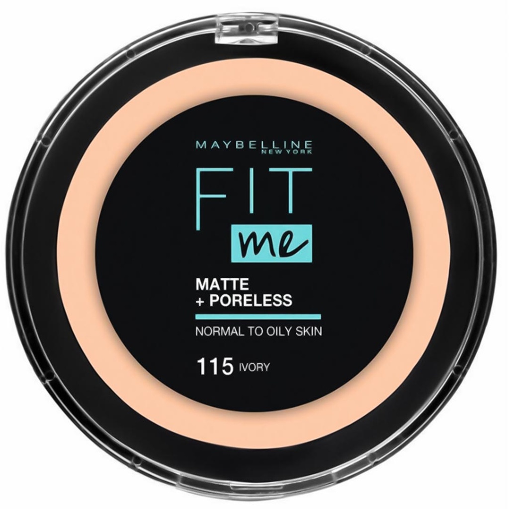 مايبلين فيت مى بودر - MAYBELLINE FIT me Powder (12g, 115 افورى)