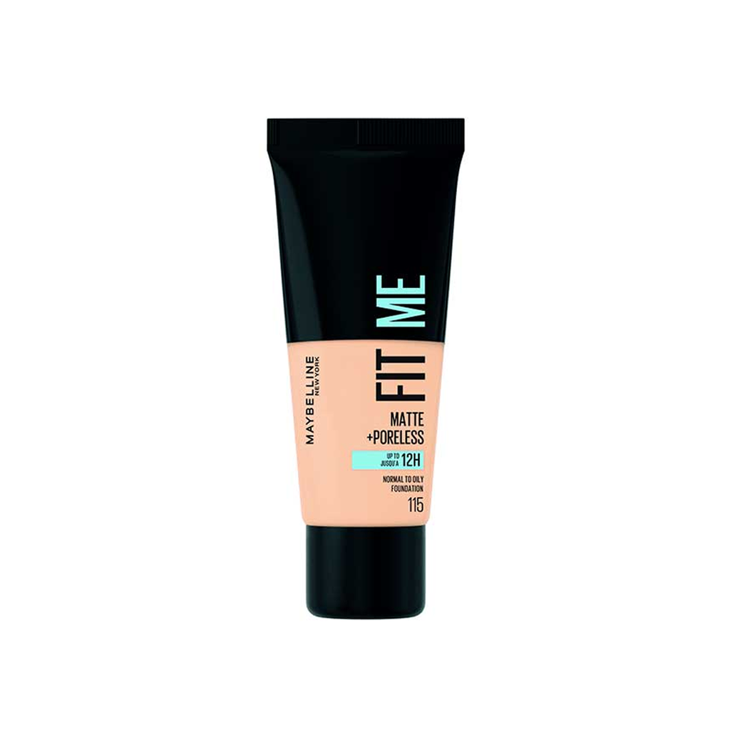 مايبلين فيت مى فونديشن - MAYBELLINE FIT me Foundation (30ml, 115 افورى)