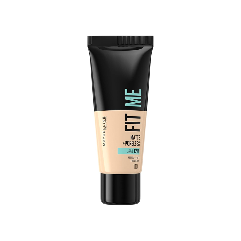 مايبلين فيت مى فونديشن - MAYBELLINE FIT me Foundation (30ml, 110 بورسلين)