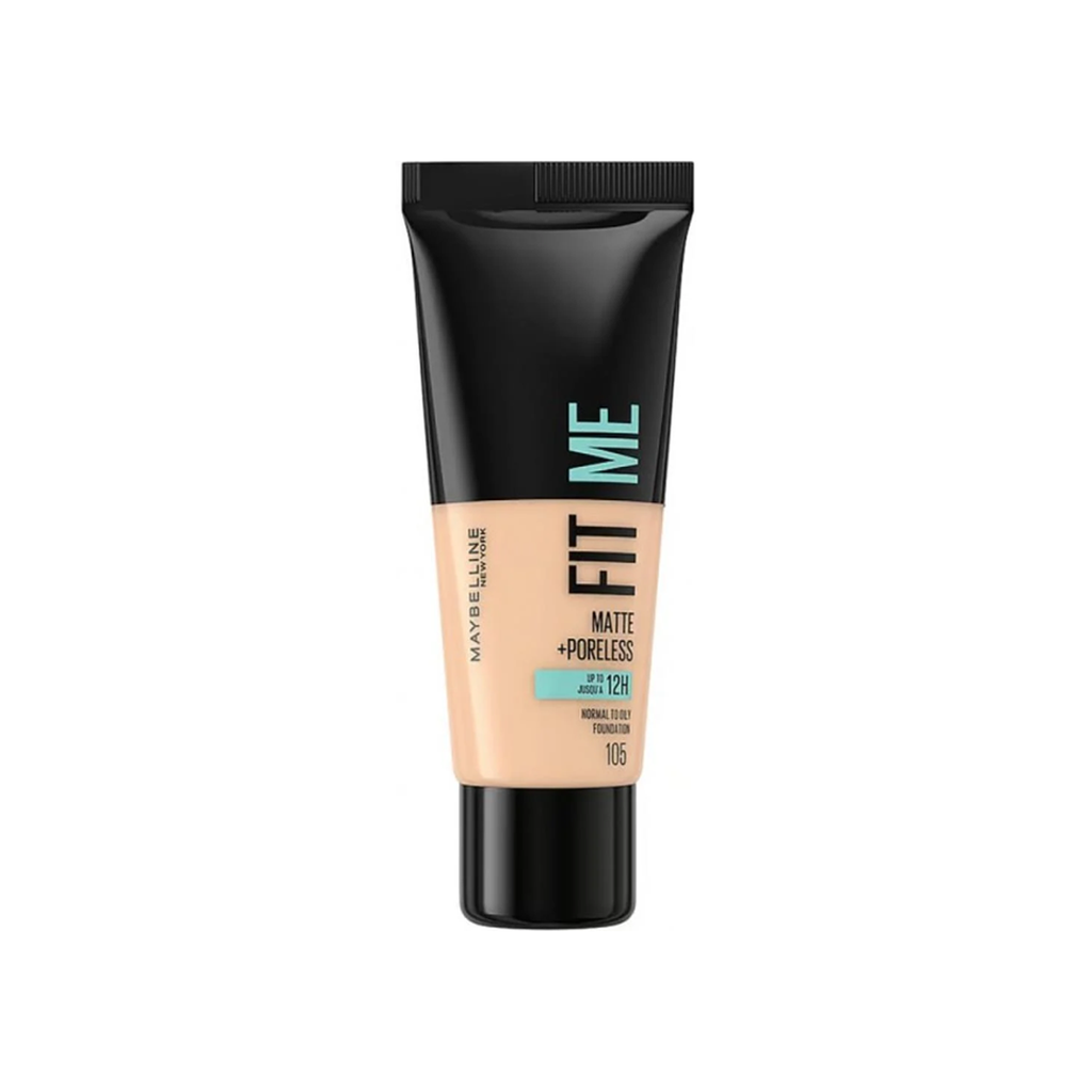 مايبلين فيت مى فونديشن - MAYBELLINE FIT me Foundation (30ml, Natural Ivory 105)