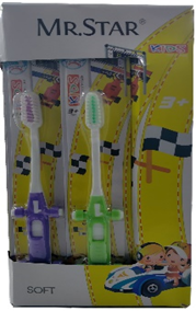 مستر ستار فرش اسنان - Mr.Star tooth brush (اطفال, No:013, Soft)