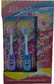 مستر ستار فرش اسنان - Mr.Star tooth brush (اطفال, No:048B, Soft)
