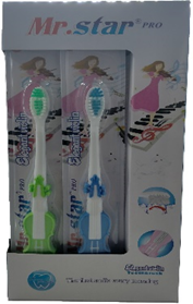 مستر ستار فرش اسنان - Mr.Star tooth brush (اطفال, No:06E, Soft)