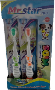 مستر ستار فرش اسنان - Mr.Star tooth brush (Kids, No:01A, Soft)
