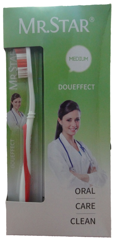مستر ستار فرش اسنان - Mr.Star tooth brush (كبار, No:538, Med)