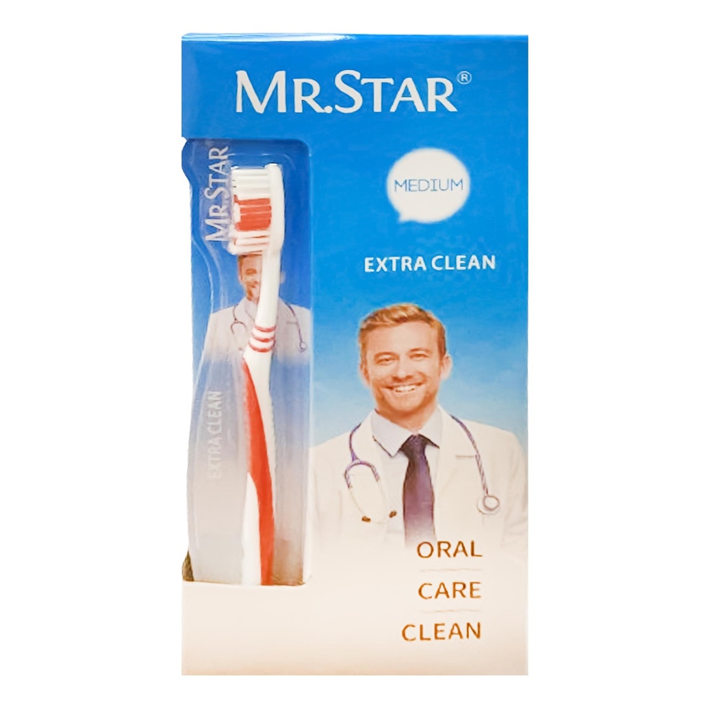 مستر ستار فرش اسنان - Mr.Star tooth brush (No:296, Med)