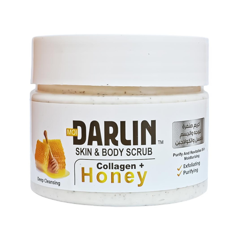 مودارلين مقشر - Moidarlin Scrub (350g, Honey&Collagen)
