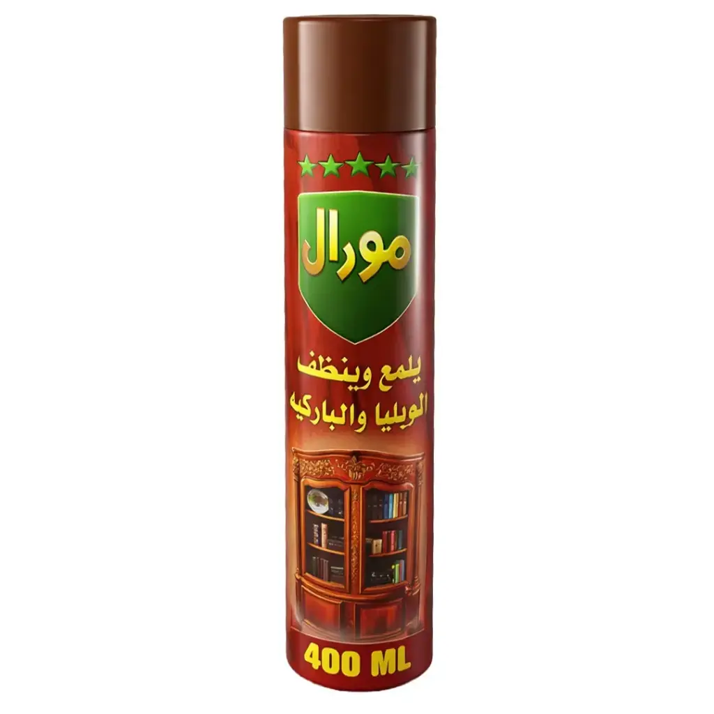 مورال ملمع اثاث - Moral Polishes&Cleans 400ml