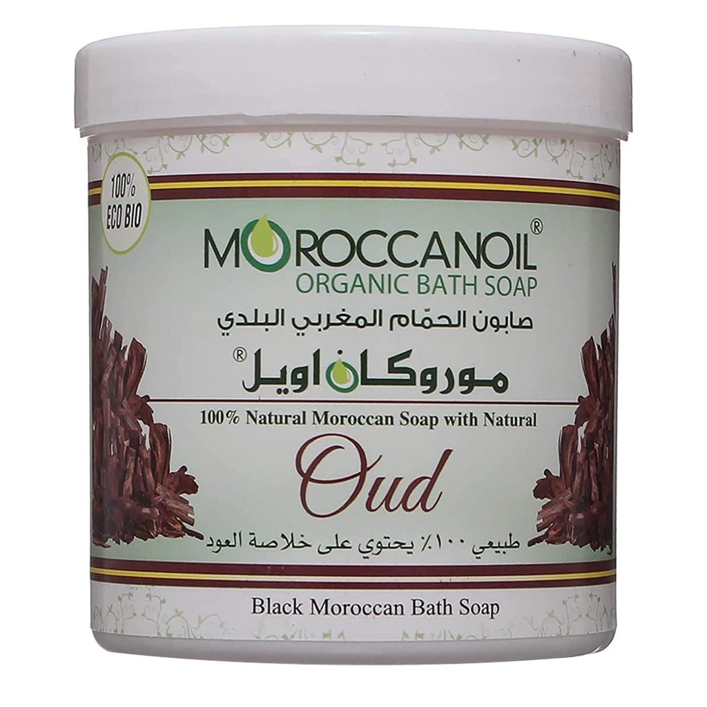 موروكان اويل صابون مغربى - Moroccan Oil Bath Soup (250g, عود)