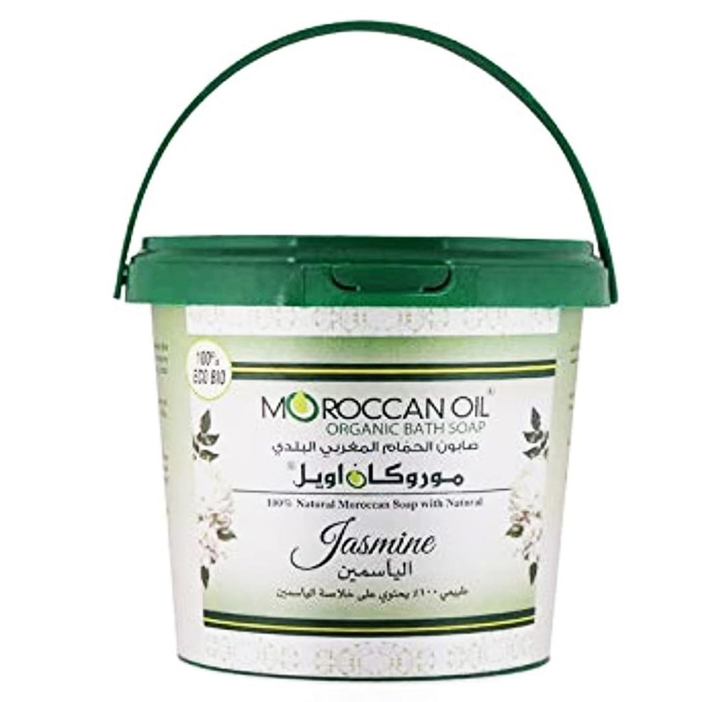 موروكان اويل صابون مغربى - Moroccan Oil Bath Soup (850g, ياسمين)