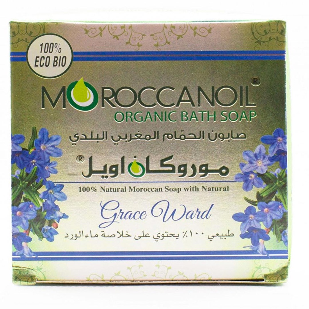 موروكان اويل صابون مغربى - Moroccan Oil Bath Soup (250g, ماء الورد)