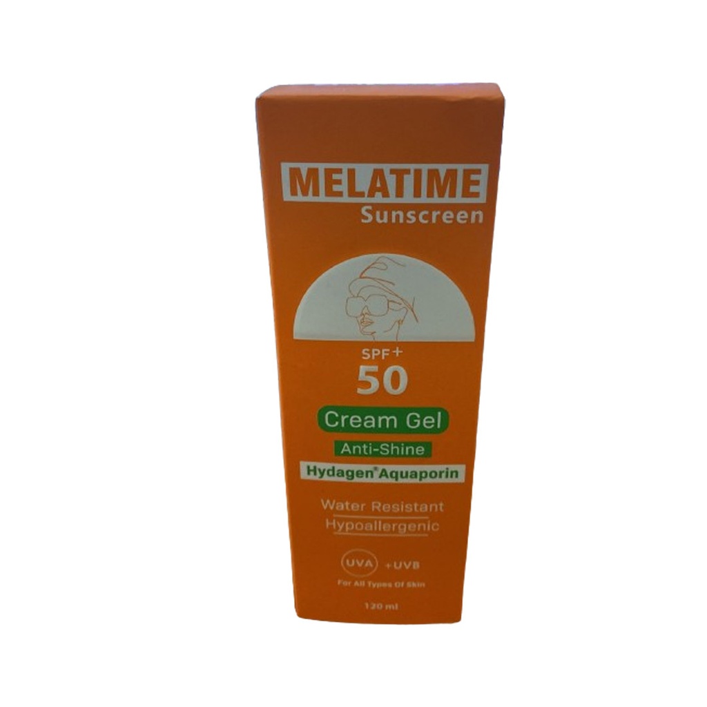 ميلاتايم صن سكرين - Melatime Sun screen (120ml, 50)