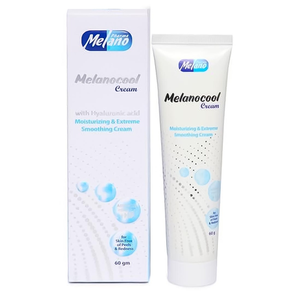 ميلانو كول كريم ترطيب - Melano Cool Cream Moisturizing (60g, حمض الهيالورونيك)