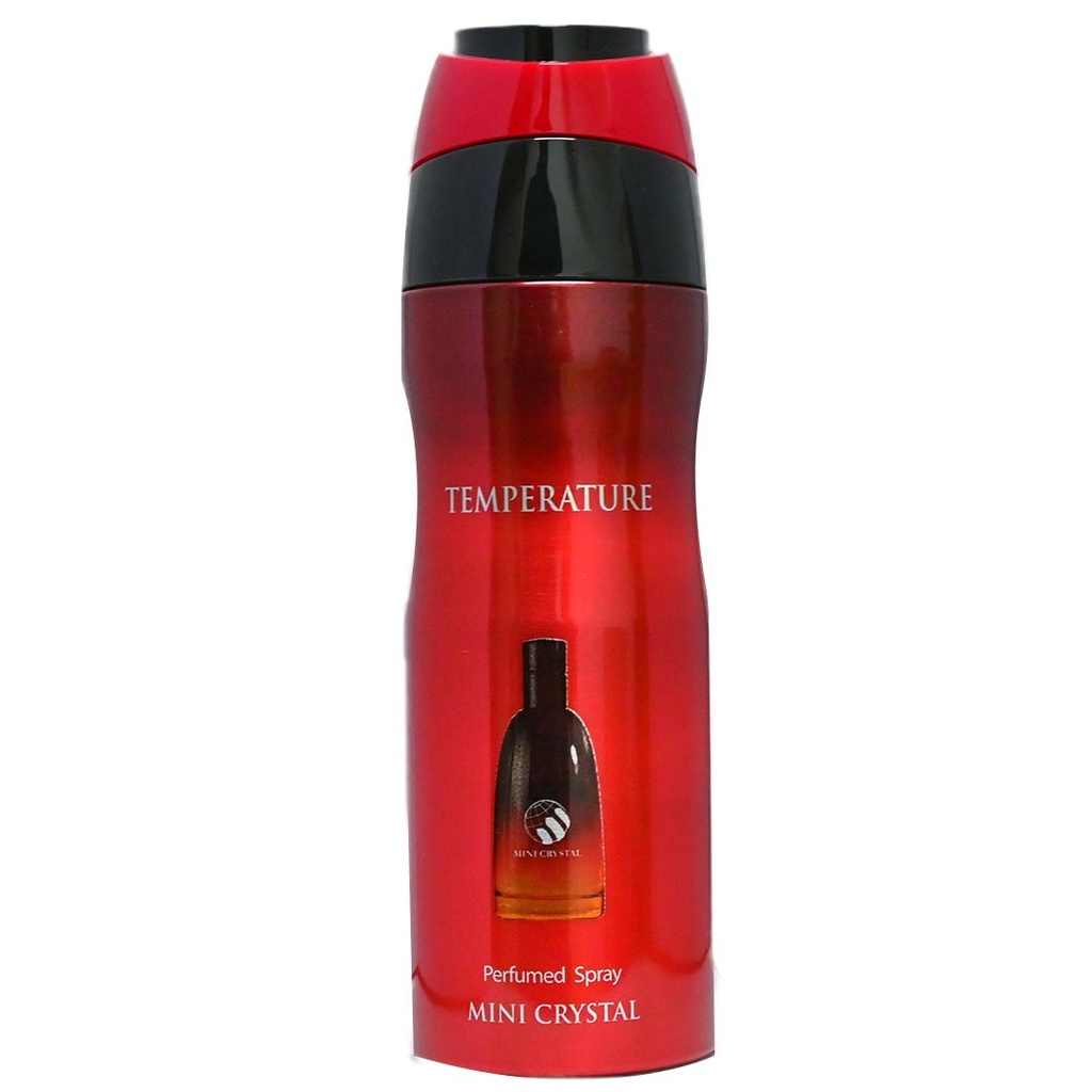 مينى كريستال سبراى - Mini Crystal Spray (men, 200ml, Temperature, No:D1004)