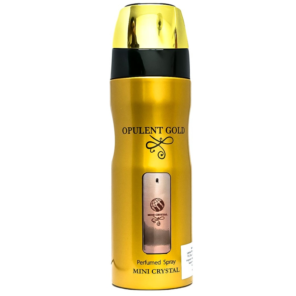 مينى كريستال سبراى - Mini Crystal Spray (رجالى, 200ml, اوبلنت جولد, No:D1097)