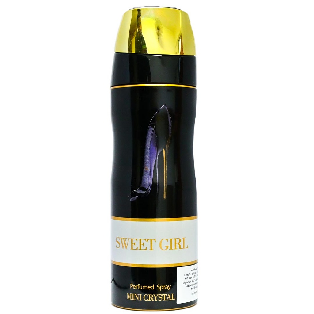 مينى كريستال سبراى - Mini Crystal Spray (نسائى, 200ml, سويت جيرل, No:D1112)
